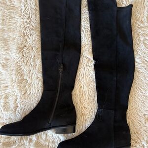 New Stuart Weitzman suede over the knee boots